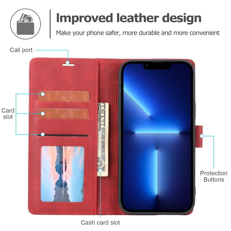 For iPhone 13 Pro Classic Wallet Flip Leather Phone Case