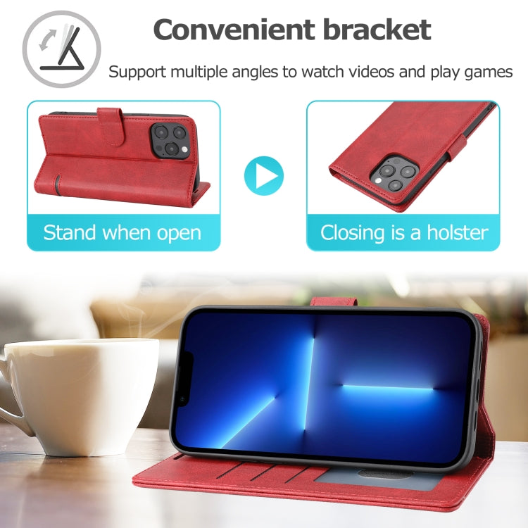 For iPhone 13 Pro Classic Wallet Flip Leather Phone Case