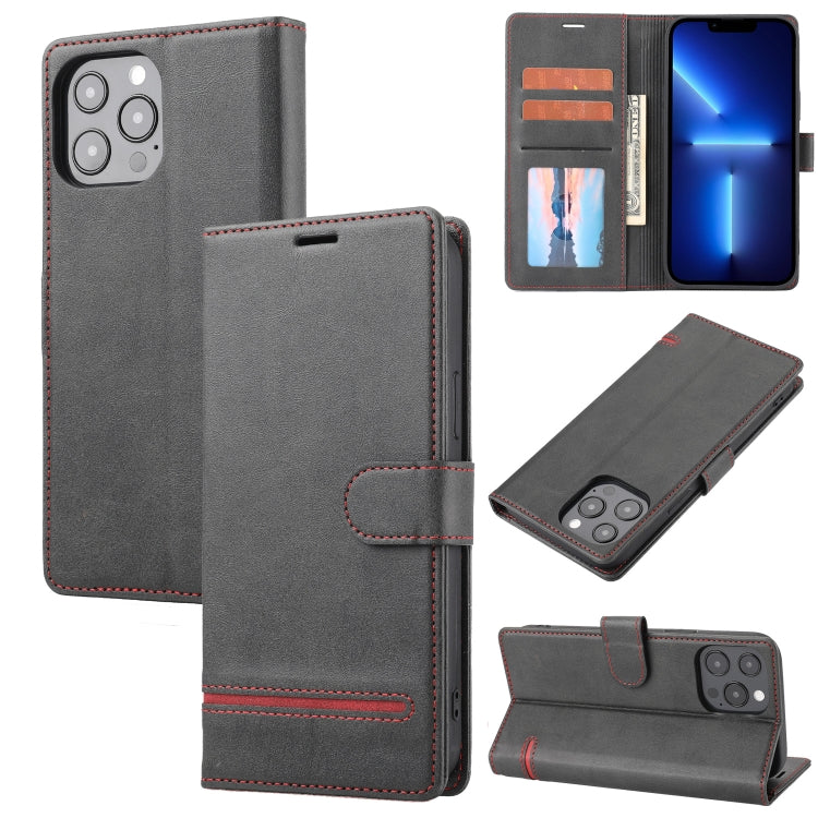 For iPhone 12 Pro Max Classic Wallet Flip Leather Phone Case