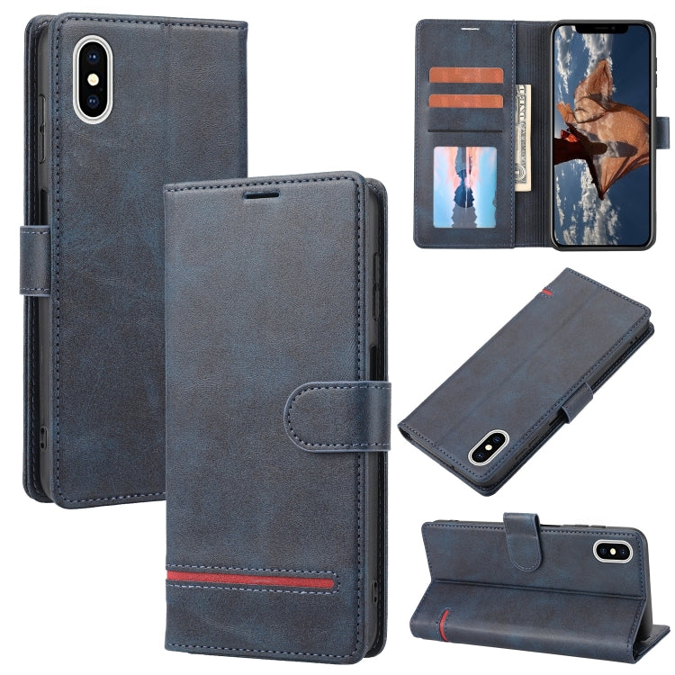 For iPhone X / XS Classic Wallet Flip Leather Phone Case