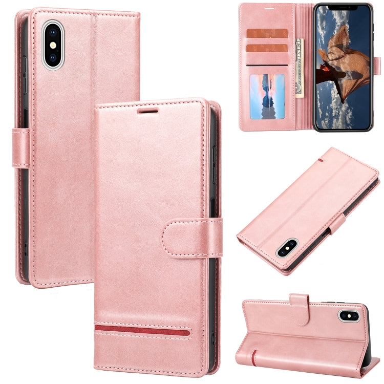 For iPhone X / XS Classic Wallet Flip Leather Phone Case