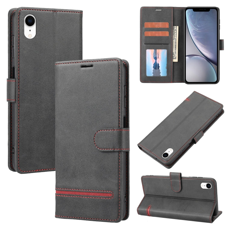 For iPhone XR Classic Wallet Flip Leather Phone Case