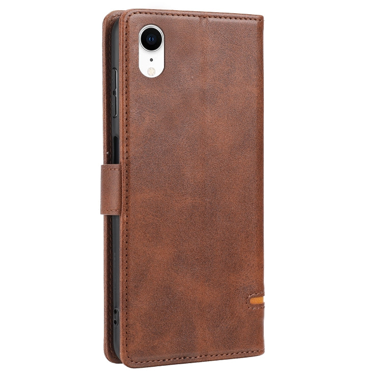 For iPhone XR Classic Wallet Flip Leather Phone Case