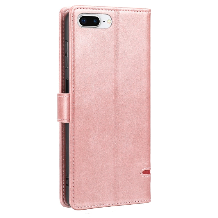 Classic Wallet Flip Leather Phone Case For iPhone 7 Plus / 8 Plus