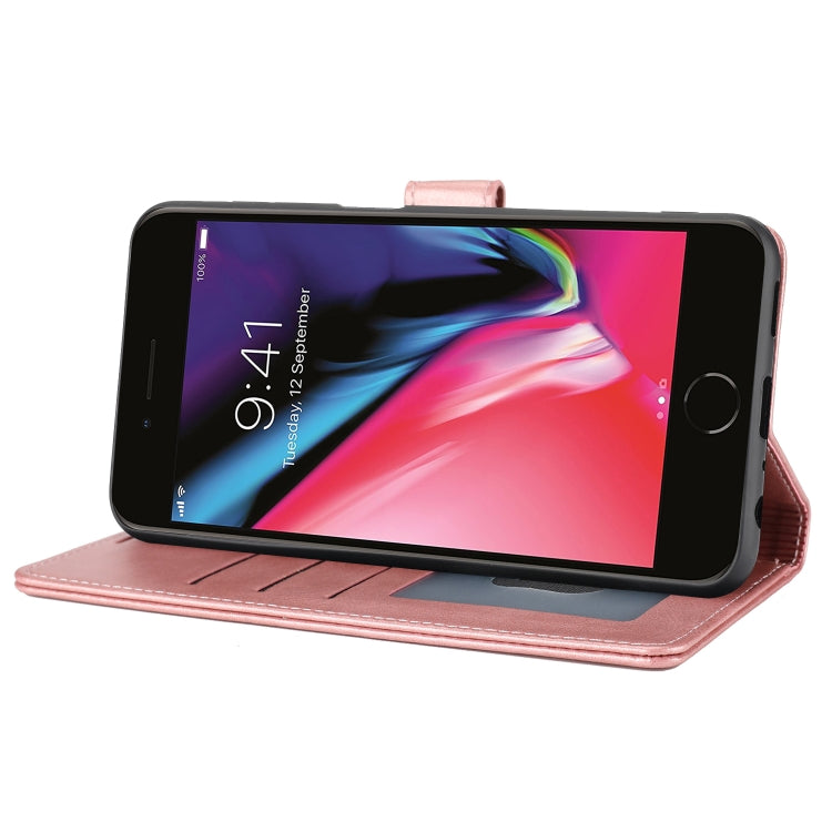 Classic Wallet Flip Leather Phone Case For iPhone 7 Plus / 8 Plus