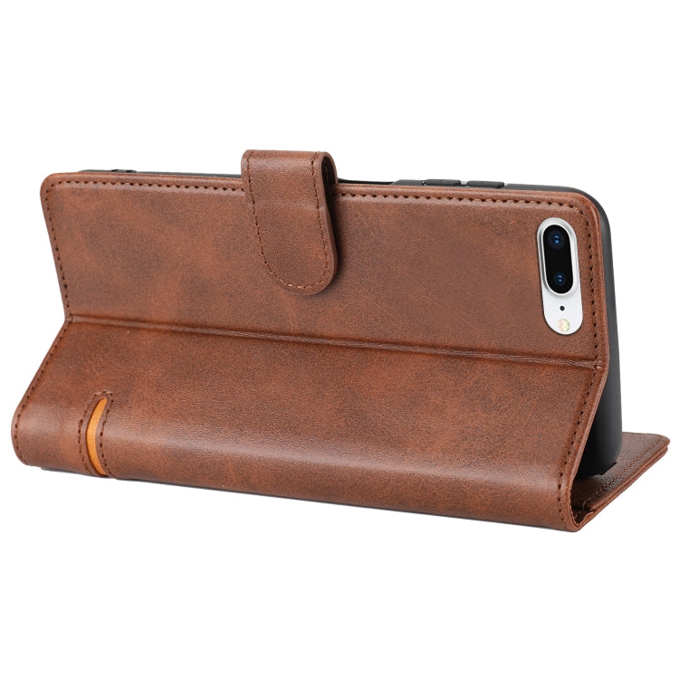 Classic Wallet Flip Leather Phone Case For iPhone 7 Plus / 8 Plus