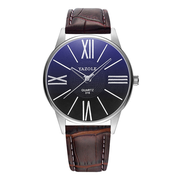 YAZOLE 315 Simple Large Dial Waterproof Sports Quartz Watch