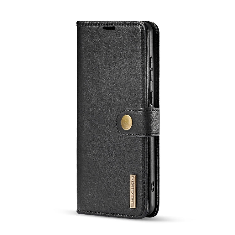 For Galaxy S20 DG.MING Crazy Horse Texture Flip Detachable Magnetic Leather Case with Holder & Card Slots & Wallet