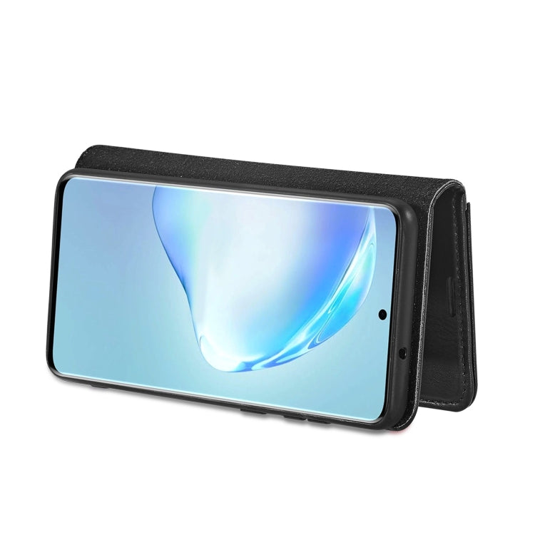 For Galaxy S20 DG.MING Crazy Horse Texture Flip Detachable Magnetic Leather Case with Holder & Card Slots & Wallet
