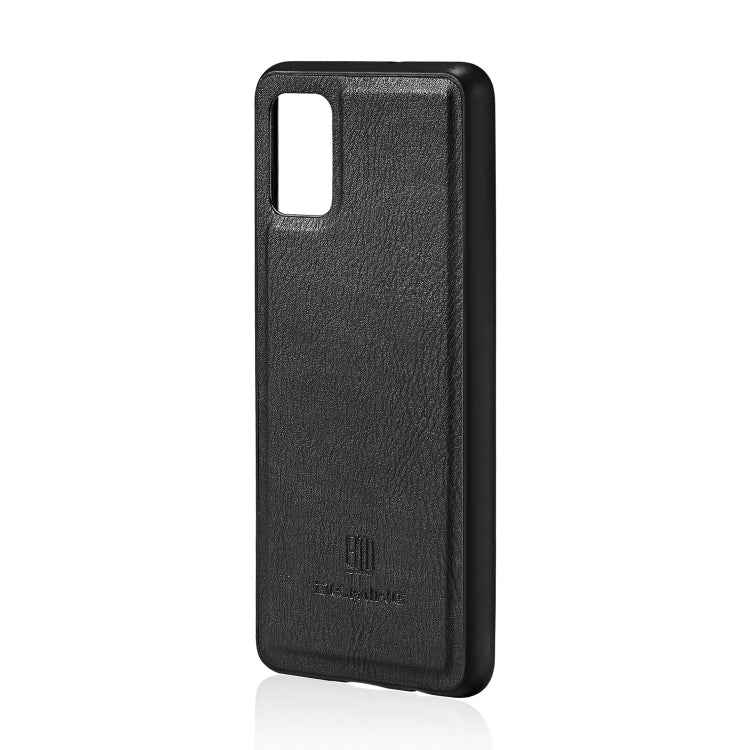 For Galaxy A51 DG.MING Crazy Horse Texture Flip Detachable Magnetic Leather Case with Holder & Card Slots & Wallet