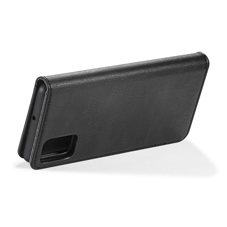 For Galaxy A51 DG.MING Crazy Horse Texture Flip Detachable Magnetic Leather Case with Holder & Card Slots & Wallet