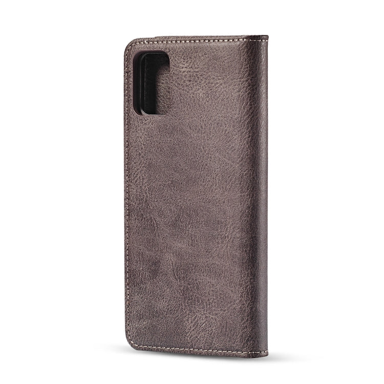 For Galaxy A51 DG.MING Crazy Horse Texture Flip Detachable Magnetic Leather Case with Holder & Card Slots & Wallet