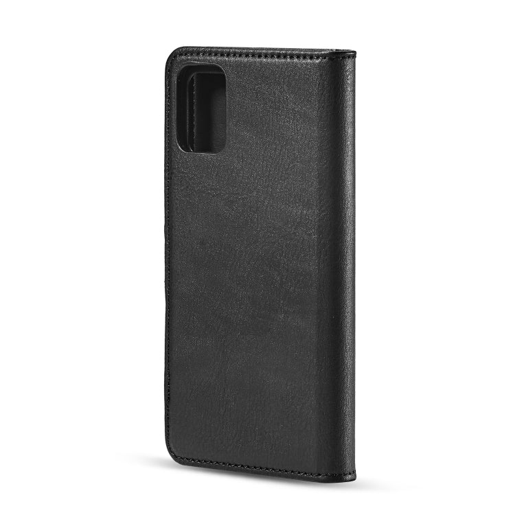 For Galaxy A71 DG.MING Crazy Horse Texture Flip Detachable Magnetic Leather Case with Holder & Card Slots & Wallet