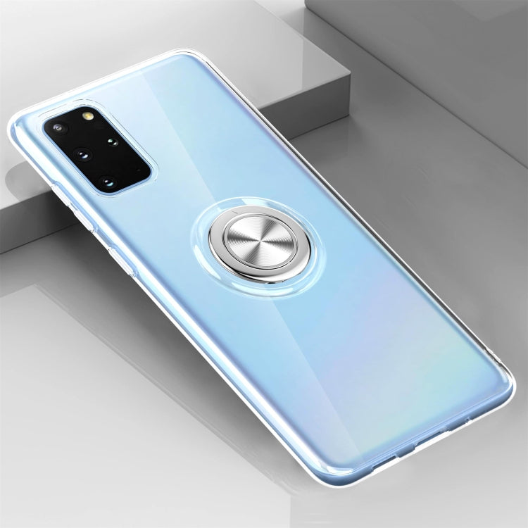 For Galaxy S20 Ultra-thin TPU Protective Case with 360 Degree Rotation Holder