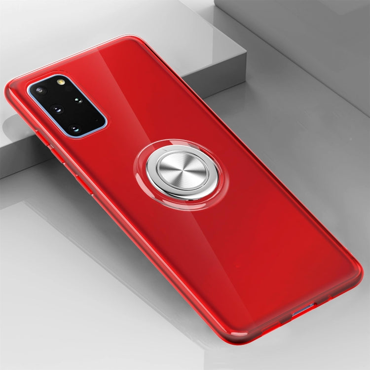 For Galaxy S20 Ultra-thin TPU Protective Case with 360 Degree Rotation Holder
