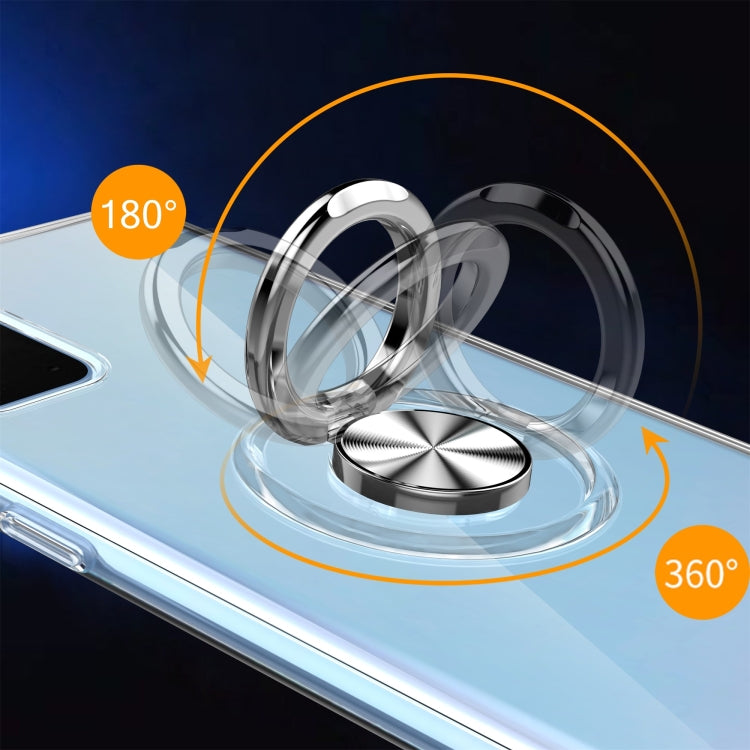 For Galaxy S20 Ultra-thin TPU Protective Case with 360 Degree Rotation Holder