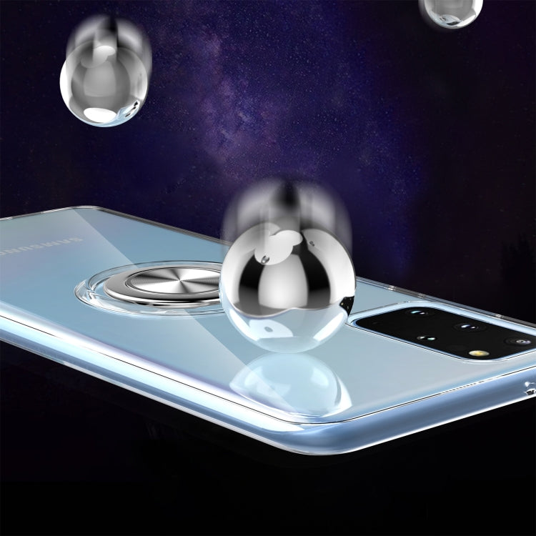 For Galaxy S20 Ultra-thin TPU Protective Case with 360 Degree Rotation Holder