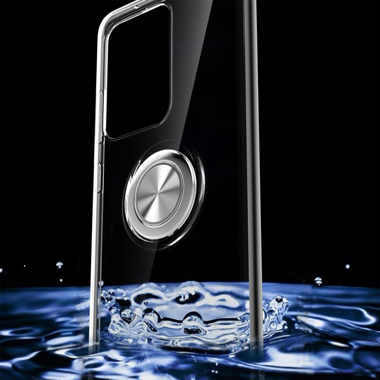 For Galaxy S20 Ultra Ultra-thin TPU Protective Case with 360 Degree Rotation Holder