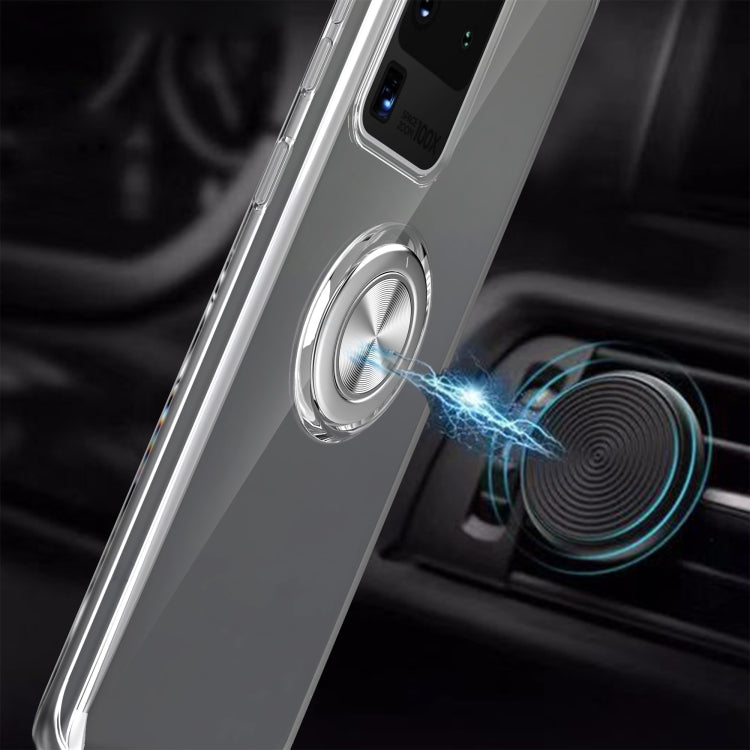 For Galaxy S20 Ultra Ultra-thin TPU Protective Case with 360 Degree Rotation Holder