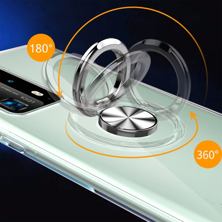 For Huawei P40 Pro Ultra-thin TPU Protective Case with 360 Degree Rotation Holder