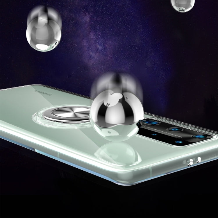 For Huawei P40 Pro Ultra-thin TPU Protective Case with 360 Degree Rotation Holder