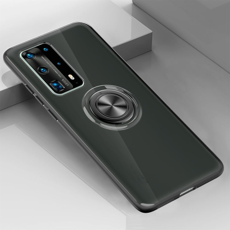 For Huawei P40 Pro Ultra-thin TPU Protective Case with 360 Degree Rotation Holder