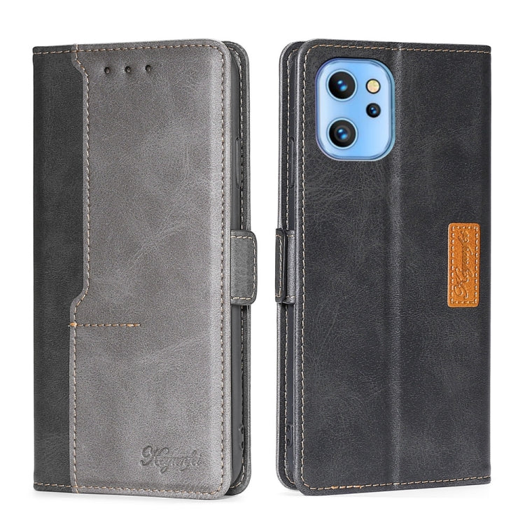 For UMIDIGI A13/A13 Pro/A13S Contrast Color Side Buckle Leather Phone Case