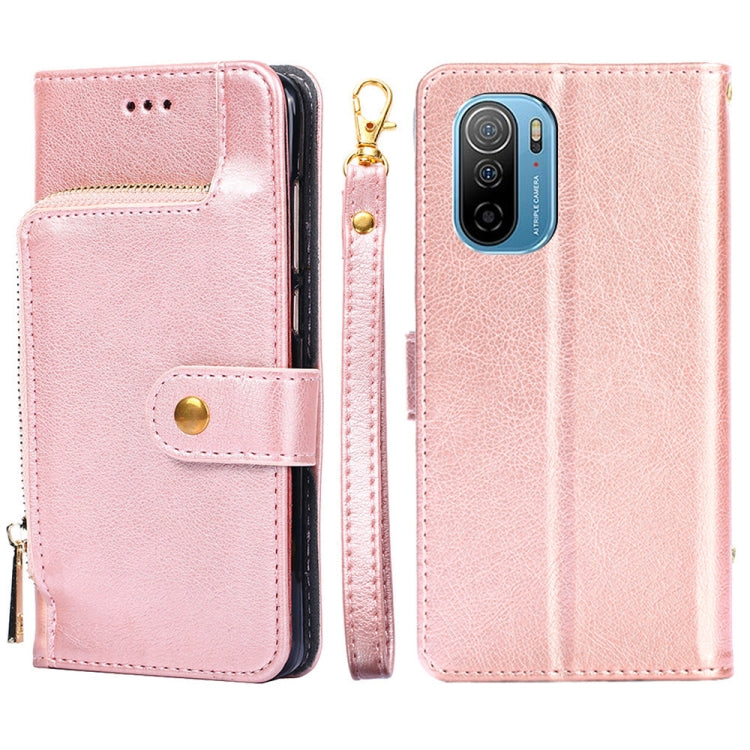 For Ulefone Note 13P Zipper Bag Leather Phone Case