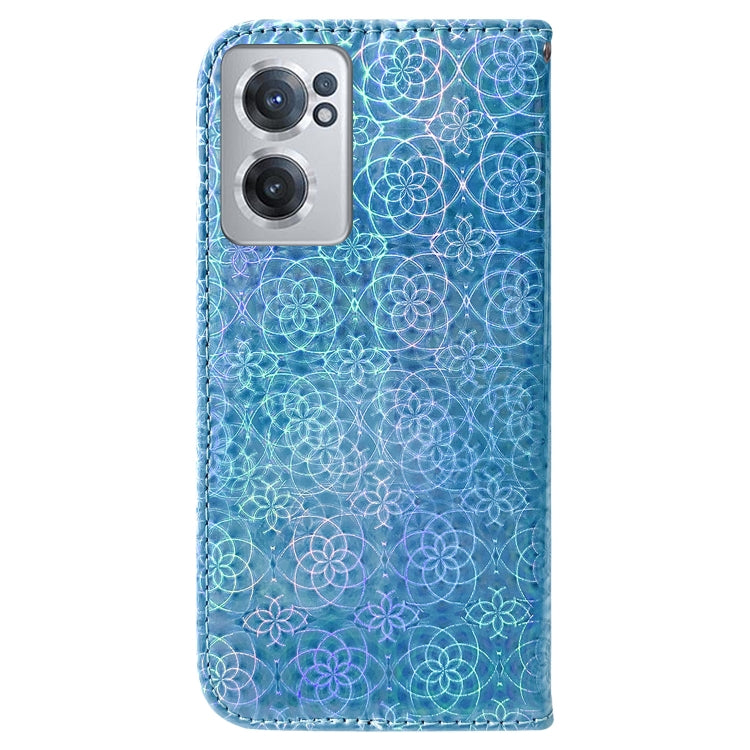 For OnePlus Nord CE 2 5G Colorful Magnetic Buckle Leather Phone Case