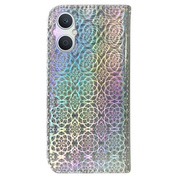 For OPPO A96 5G / Reno7 Z 5G Colorful Magnetic Buckle Leather Phone Case