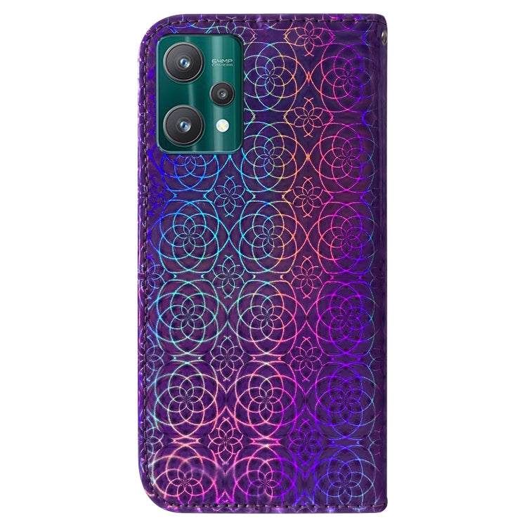 For OPPO Realme 9 Pro Colorful Magnetic Buckle Leather Phone Case