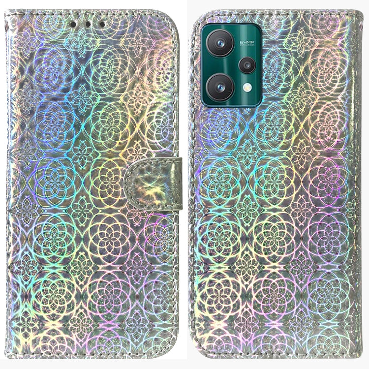 For OPPO Realme 9 Pro Colorful Magnetic Buckle Leather Phone Case