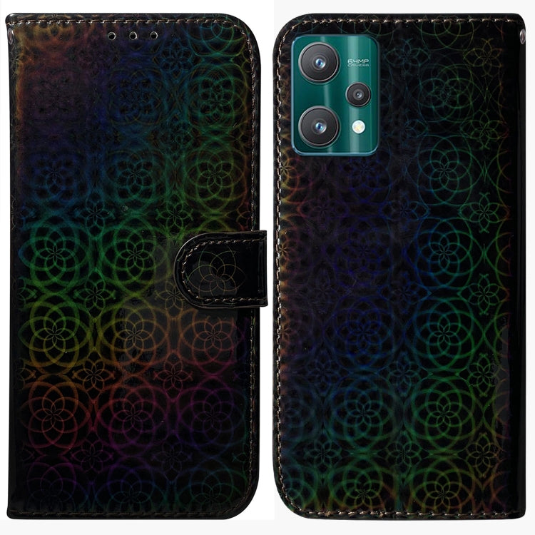 For OPPO Realme 9 Pro Colorful Magnetic Buckle Leather Phone Case