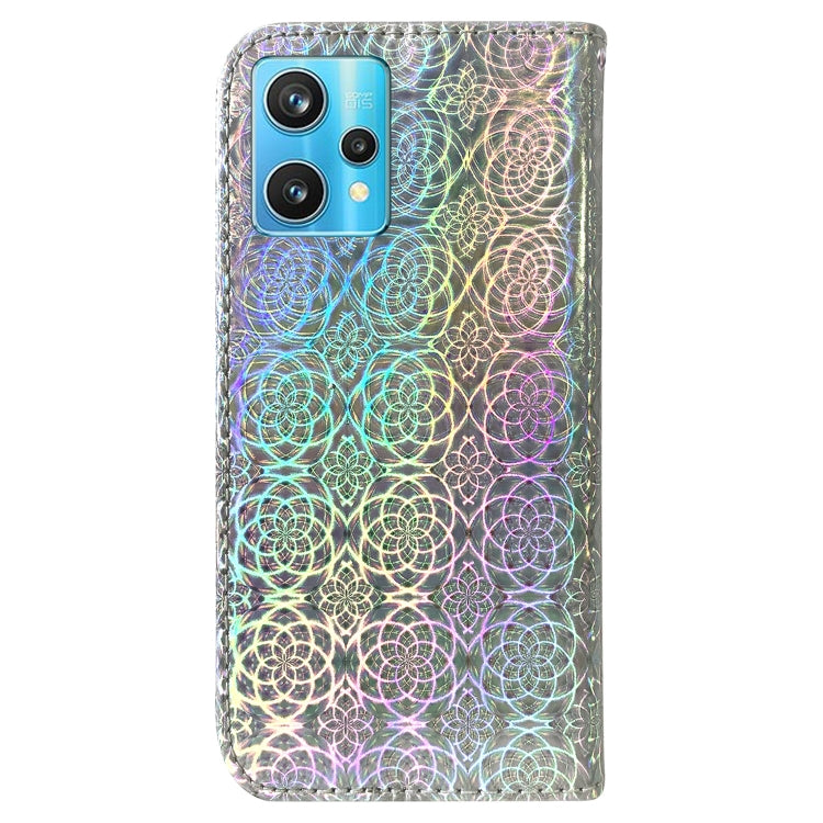 For OPPO Realme 9 Pro+ Colorful Magnetic Buckle Leather Phone Case