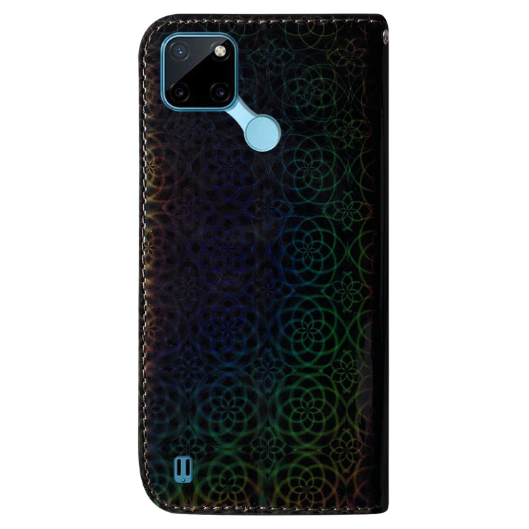 For OPPO Realme C21Y Colorful Magnetic Buckle Leather Phone Case