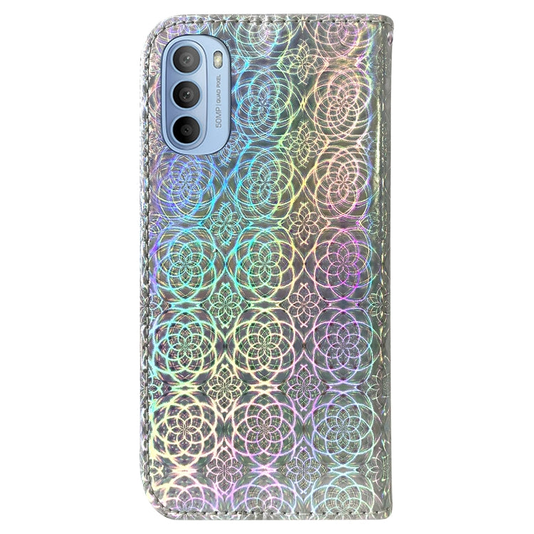 For Motorola Moto G31 / G41 Colorful Magnetic Buckle Leather Phone Case