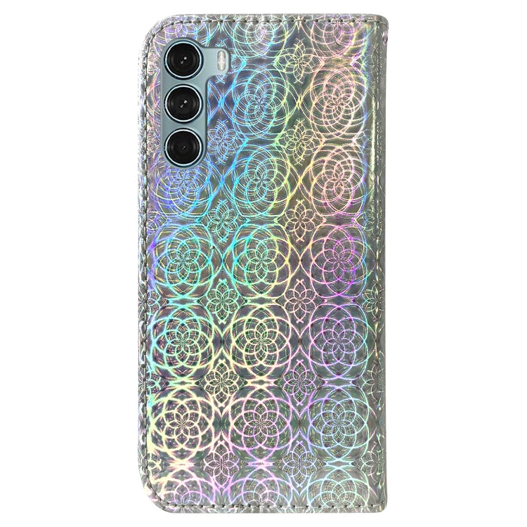 For Motorola Moto G200 5G / Edge S30 Colorful Magnetic Buckle Leather Phone Case