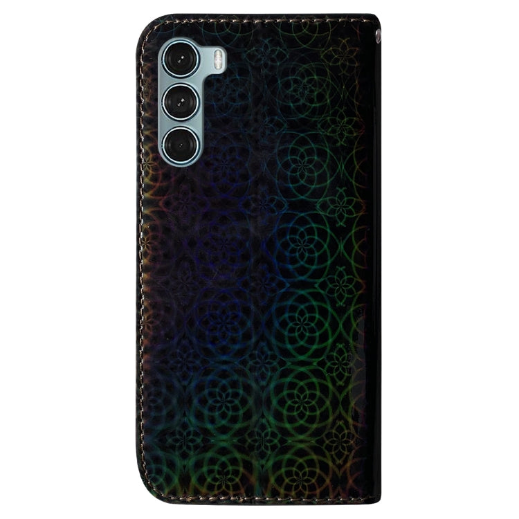 For Motorola Moto G200 5G / Edge S30 Colorful Magnetic Buckle Leather Phone Case