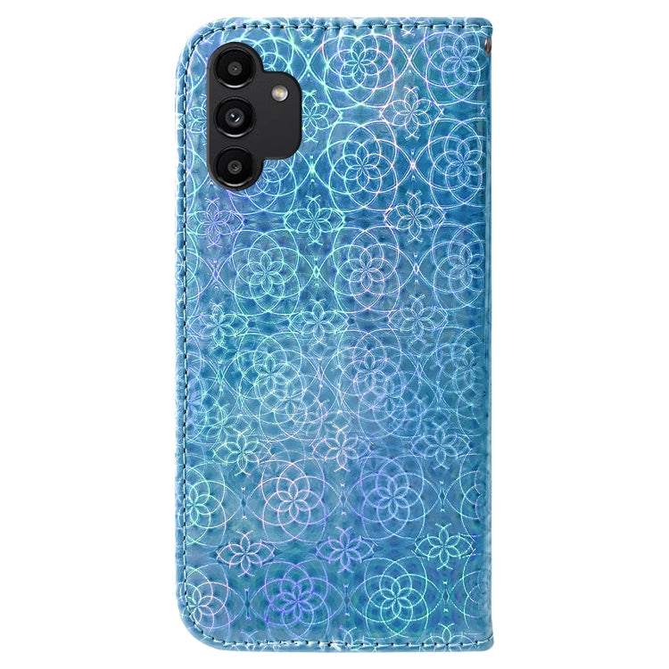 For Samsung Galaxy A13 4G Colorful Magnetic Buckle Leather Phone Case