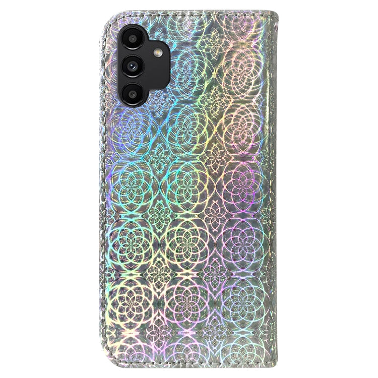 For Samsung Galaxy A13 4G Colorful Magnetic Buckle Leather Phone Case