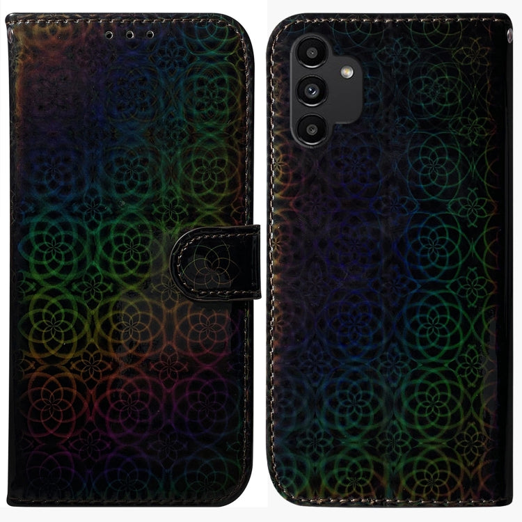 For Samsung Galaxy A13 4G Colorful Magnetic Buckle Leather Phone Case
