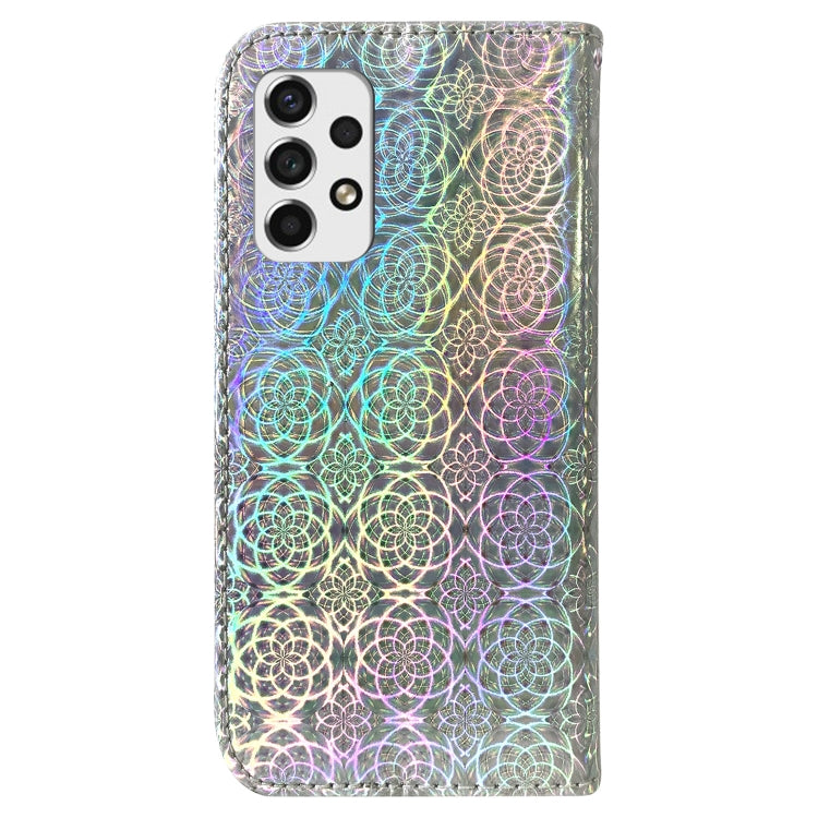 For Samsung Galaxy A33 5G Colorful Magnetic Buckle Leather Phone Case
