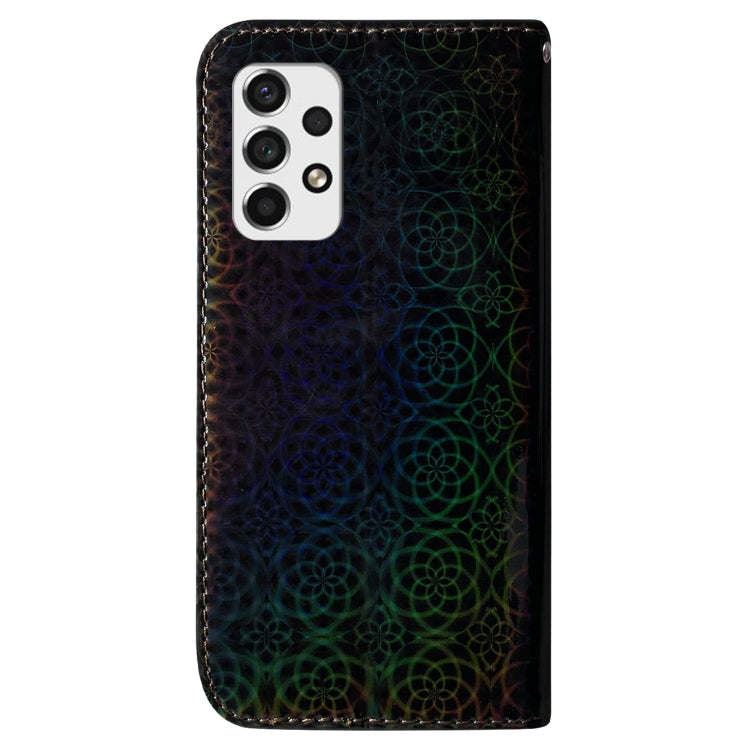 For Samsung Galaxy A33 5G Colorful Magnetic Buckle Leather Phone Case