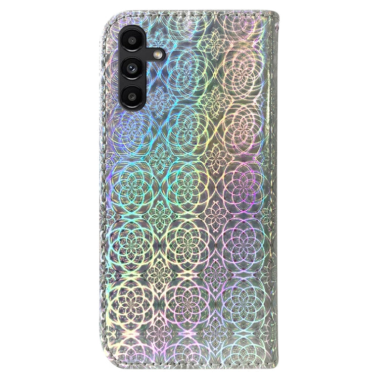 For Samsung Galaxy A13 5G Colorful Magnetic Buckle Leather Phone Case
