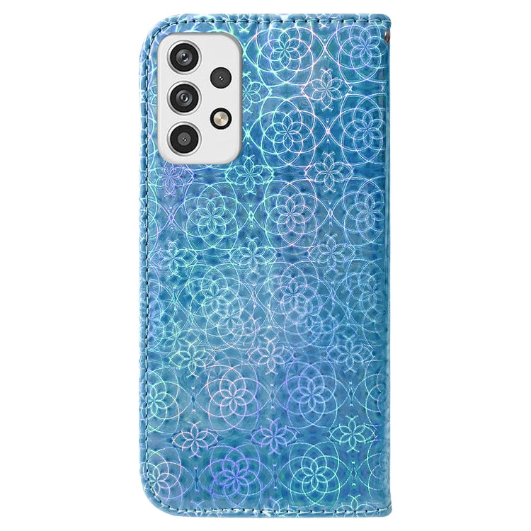For Samsung Galaxy A23 Colorful Magnetic Buckle Leather Phone Case