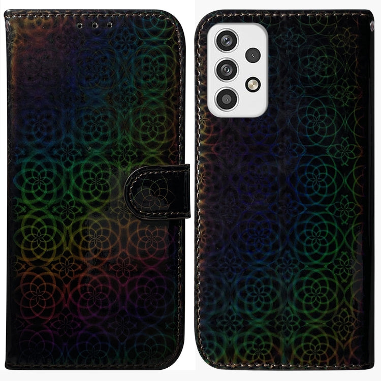 For Samsung Galaxy A23 Colorful Magnetic Buckle Leather Phone Case