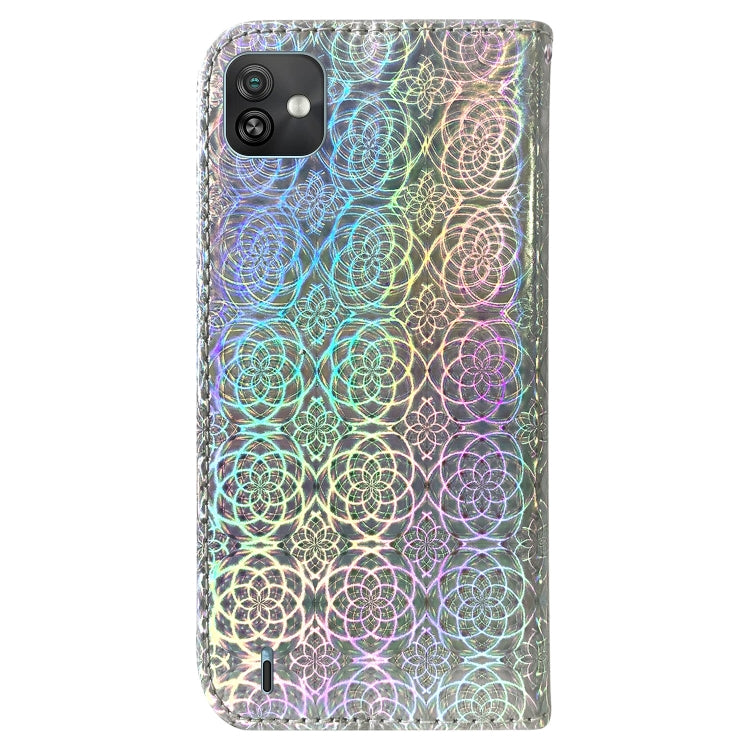 For Wiko Y82 Colorful Magnetic Buckle Leather Phone Case
