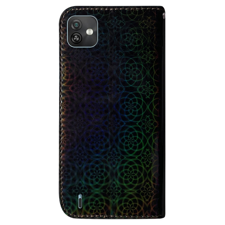 For Wiko Y82 Colorful Magnetic Buckle Leather Phone Case