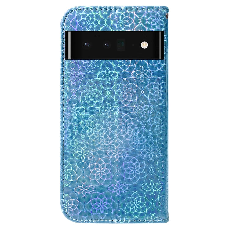 For Google Pixel 6 Pro Colorful Magnetic Buckle Leather Phone Case