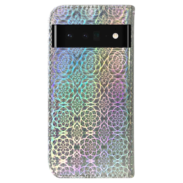 For Google Pixel 6 Pro Colorful Magnetic Buckle Leather Phone Case